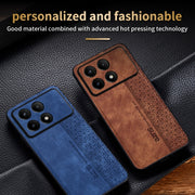 For Xiaomi Redmi K70 AZNS 3D Embossed Skin Feel Phone Case(Dark Green)