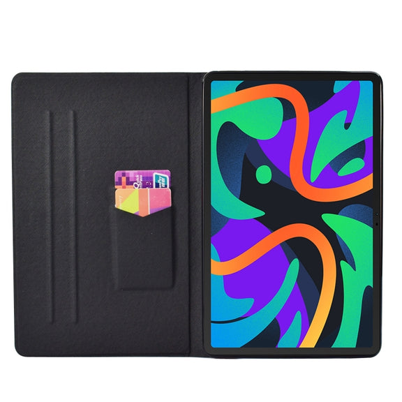 For Lenovo Tab M11/ Xiaoxin Pad 11 2024 Voltage Coloured Drawing Smart Leather Tablet Case(LOVE)