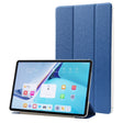 For Huawei MatePad Pro 11 2024 Silk Texture 3-Fold Leather Tablet Case(Dark Blue) - Huawei by PMC Jewellery | Online Shopping South Africa | PMC Jewellery | Buy Now Pay Later Mobicred