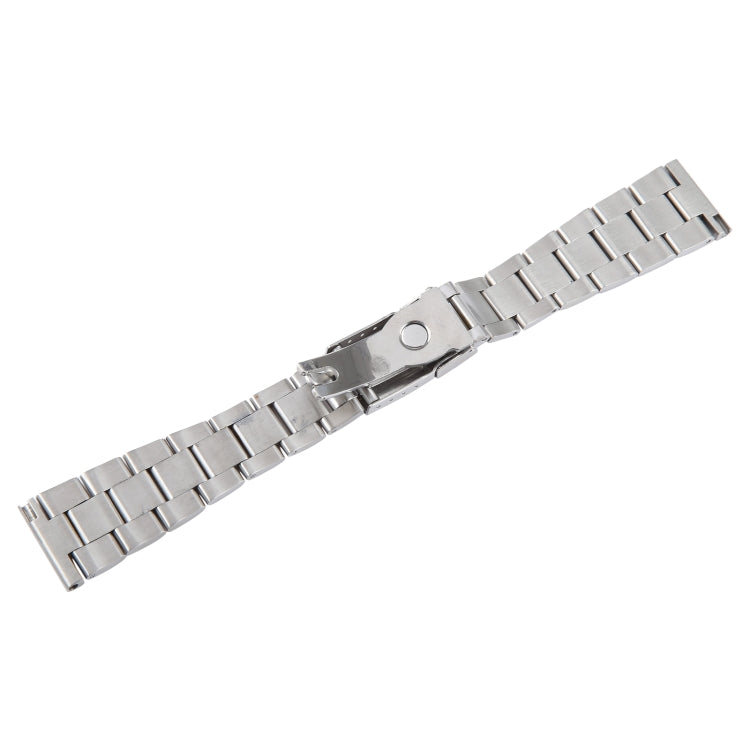 22mm Universal Three-Bead Stainless Steel Watch Band(Silver Gold) - free shipping - PMC TechLife - Order now!