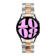 22mm Universal Three-Bead Stainless Steel Watch Band(Silver Rose Gold) - free shipping - PMC TechLife - Order now!