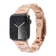 For Apple Watch Ultra 49mm Three-Bead Stainless Steel Watch Band(Rose Gold) - free shipping - PMC TechLife - Order now!