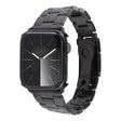 For Apple Watch 42mm Three-Bead Stainless Steel Watch Band(Black) - free shipping - PMC TechLife - Order now!