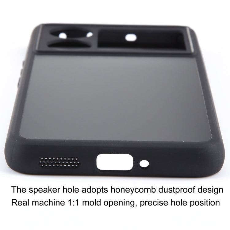 For Realme GT5 Matte Black TPU + PC Phone Case - free shipping - PMC TechLife - Order now!