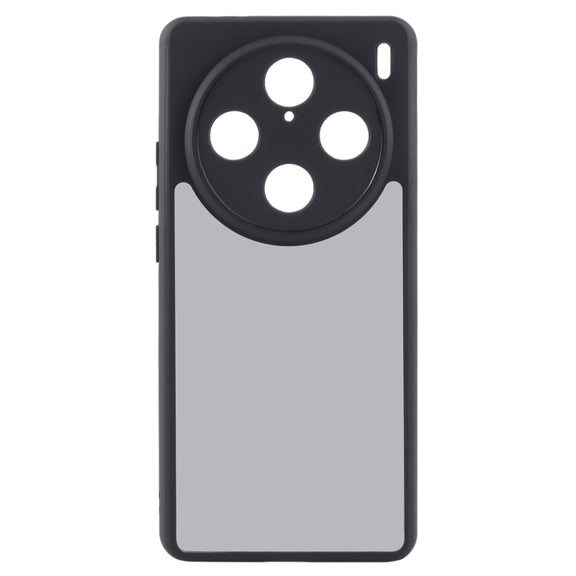 For vivo X100 Pro Fine Pore Matte Black TPU + PC Phone Case