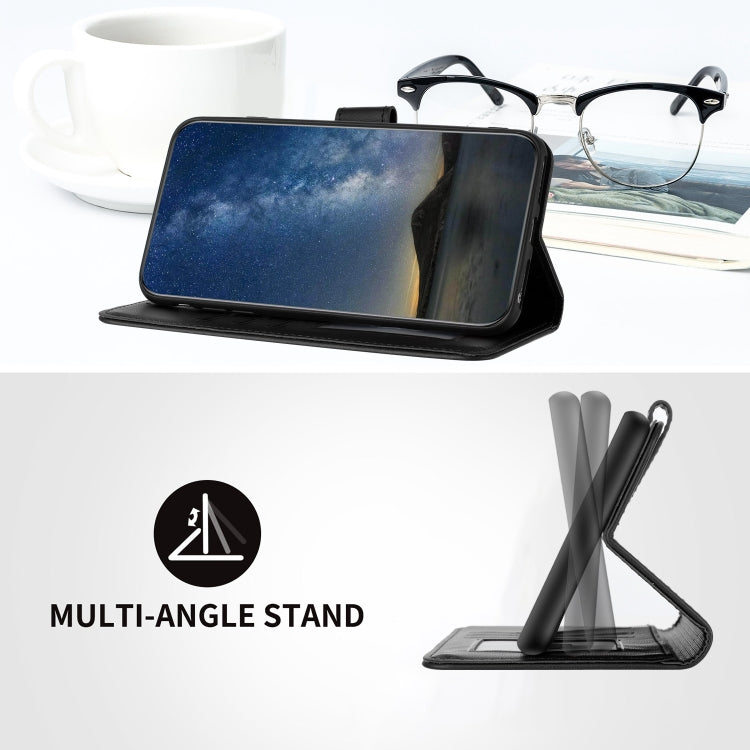 For Google Pixel 9 Datura Flower Embossed Flip Leather Phone Case(Black) - Google Cases by PMC TechLife | Online Shopping South Africa | PMC TechLife | Buy Now Pay Later Mobicred