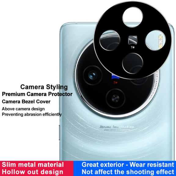 For vivo X100 5G IMAK Metal Camera Lens Protector Cover