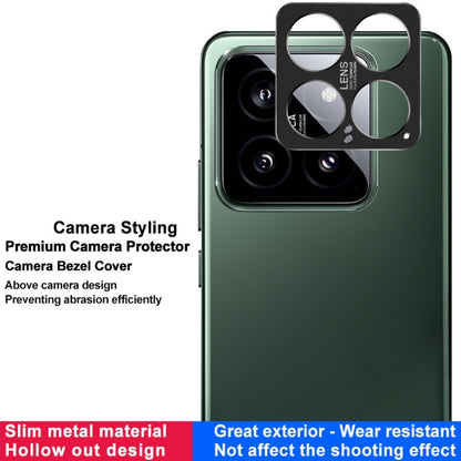 For Xiaomi 14 5G IMAK Metal Camera Lens Protector Cover - For Xiaomi by imak | Online Shopping South Africa | PMC Jewellery | Buy Now Pay Later Mobicred