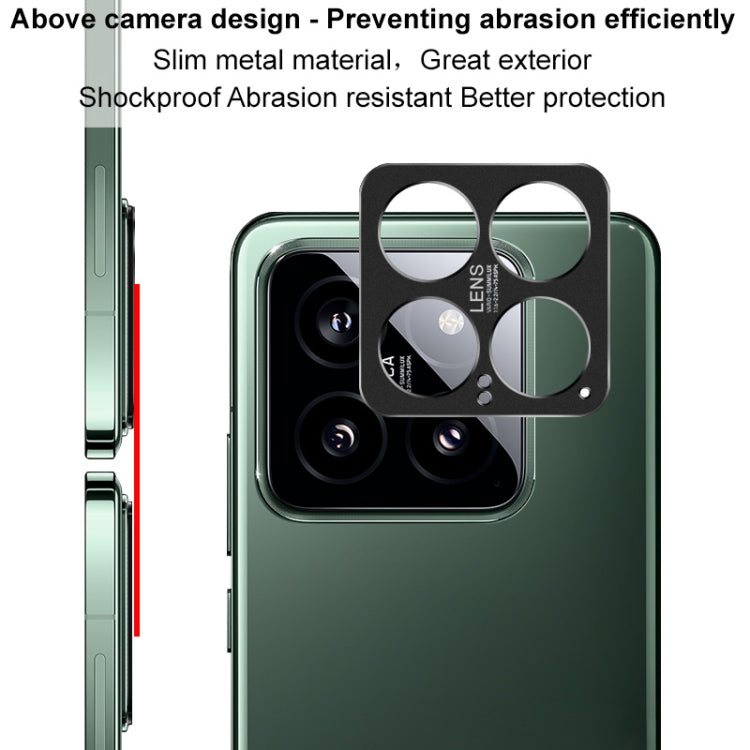 For Xiaomi 14 5G IMAK Metal Camera Lens Protector Cover - For Xiaomi by imak | Online Shopping South Africa | PMC Jewellery | Buy Now Pay Later Mobicred