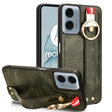 For Motorola Moto G Play 5G 2024 Wristband Leather Back Phone Case(Green) - Motorola Cases by PMC Jewellery | Online Shopping South Africa | PMC Jewellery | Buy Now Pay Later Mobicred