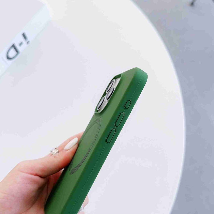 For iPhone 15 Pro Max MagSafe Magnetic Liquid Silicone Phone Case(Red) - iPhone 15 Pro Max Cases by PMC TechLife | Online Shopping South Africa | PMC TechLife | Buy Now Pay Later Mobicred