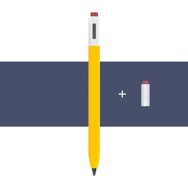 For Xiaomi Inspiration Stylus 1st LOVE MEI Retro Style Silicone Protective Pen Case(Yellow)