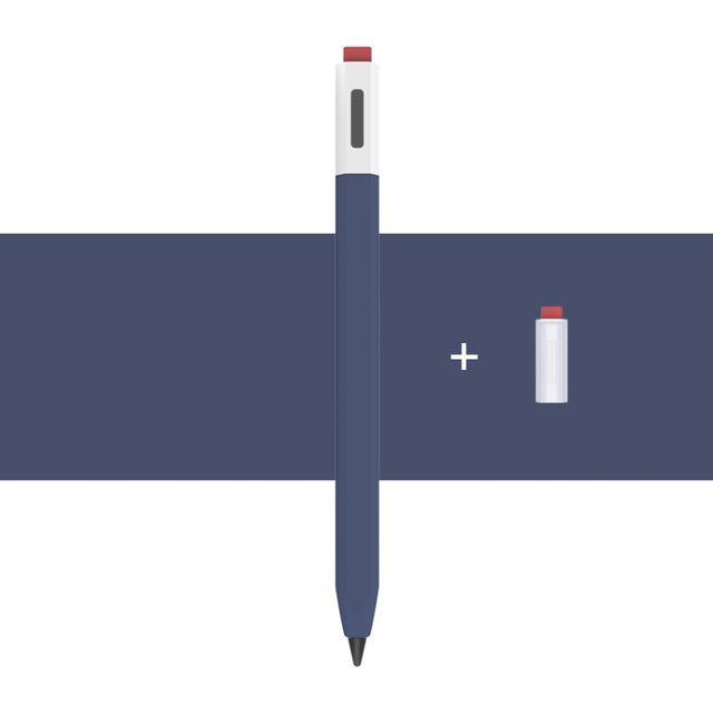 For Xiaomi Inspiration Stylus 1st LOVE MEI Retro Style Silicone Protective Pen Case(Dark Blue)