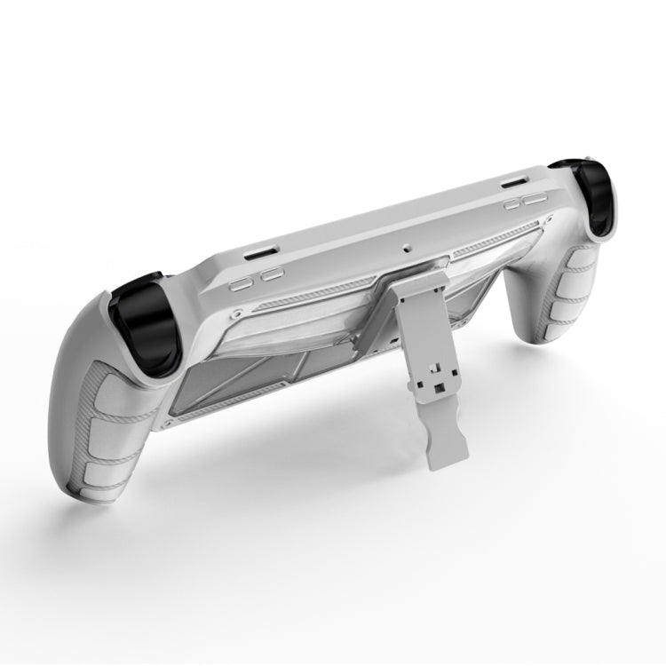 For Sony PlayStation Portal  TPU + PC Game Console Protective Case with Holder(White) - Cases by PMC TechLife | Online Shopping South Africa | PMC TechLife