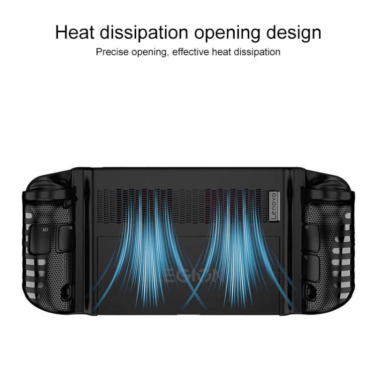 For Lenovo Legion Go  TPU Game Console Protective Case(Black) - Accessories by PMC TechLife | Online Shopping South Africa | PMC TechLife