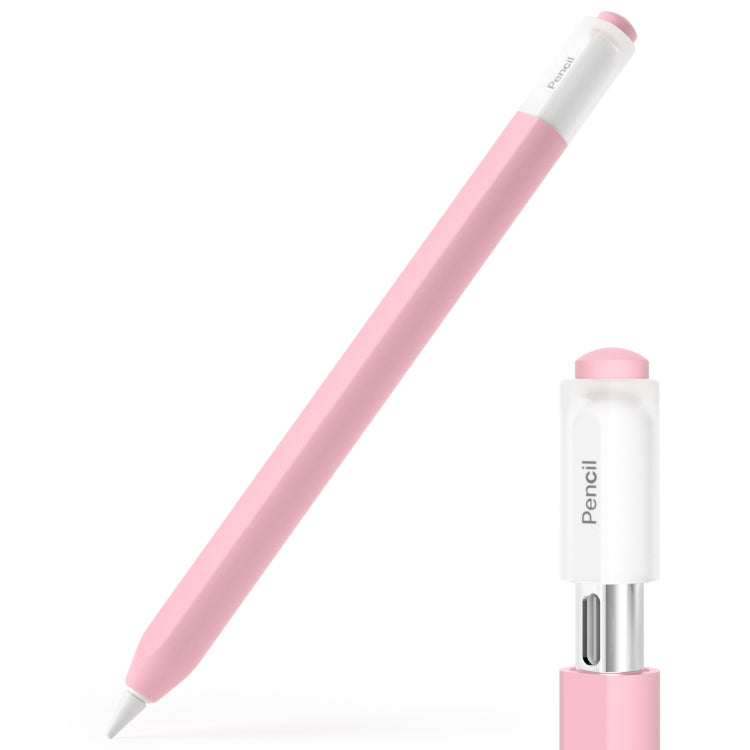 For Apple Pencil (USB-C) Transparent Jelly Stylus Protective Cover(Pink) - free shipping - PMC Jewellery - Order now!
