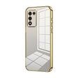 For OPPO K9s / K10 Energy Transparent Plating Fine Hole Phone Case(Gold) - OPPO Cases by PMC TechLife | Online Shopping South Africa | PMC TechLife | Buy Now Pay Later Mobicred