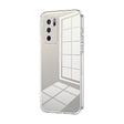 For OPPO Reno6 Pro Indian  Transparent Plating Fine Hole Phone Case(Transparent) - OPPO Cases by PMC TechLife | Online Shopping South Africa | PMC TechLife | Buy Now Pay Later Mobicred