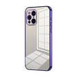 For OPPO Find X3 / Find X3 Pro Transparent Plating Fine Hole Phone Case(Purple) - OPPO Cases by PMC TechLife | Online Shopping South Africa | PMC TechLife | Buy Now Pay Later Mobicred