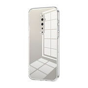 For OPPO Reno2 Z / Reno2 F Transparent Plating Fine Hole Phone Case(Transparent)