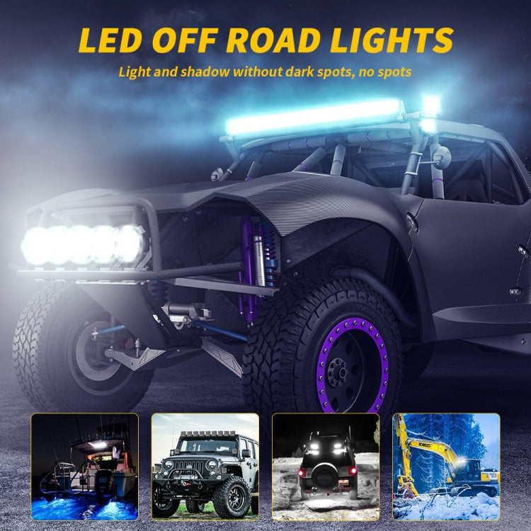 12-30V 12W 6000K 2.5 inch Car LED Engineering Auxiliary Light(White Light) - Work Lights by PMC TechLife | Online Shopping South Africa | PMC TechLife | Buy Now Pay Later Mobicred