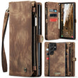 For Samsung Galaxy S24 Ultra 5G CaseMe 008 Detachable Multifunctional Leather Phone Case(Brown) - free shipping - PMC Jewellery - Order now!
