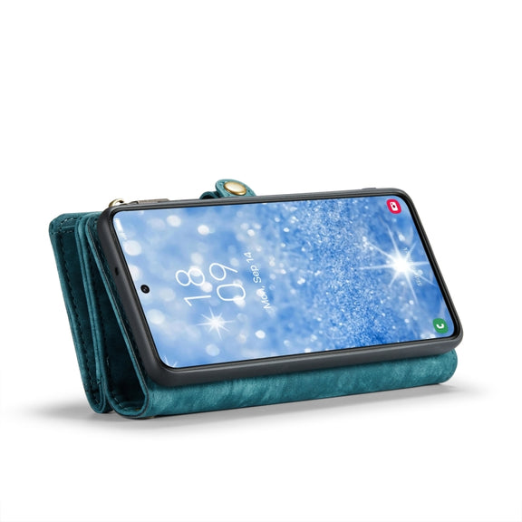 For Samsung Galaxy S24+ 5G CaseMe 008 Detachable Multifunctional Leather Phone Case(Blue)