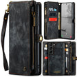 For Samsung Galaxy S24 5G CaseMe 008 Detachable Multifunctional Leather Phone Case(Black) - free shipping - PMC Jewellery - Order now!