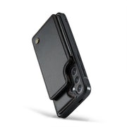 For Samsung Galaxy S24+ 5G CaseMe C22 PC+TPU Business Style RFID Anti-theft Leather Phone Case(Black)