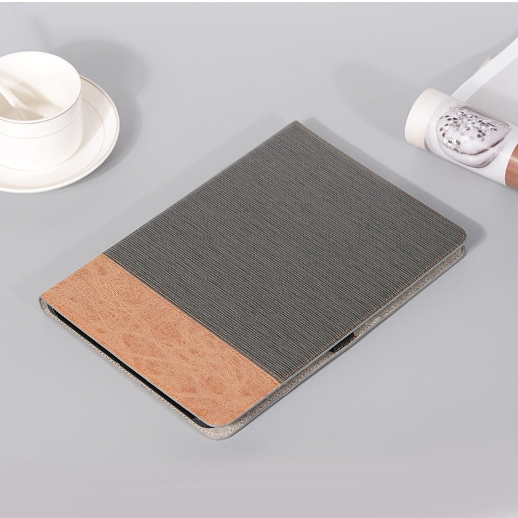 For Samsung Galaxy Tab S9 Cross Texture Stitching Leather Tablet Case(Dark Grey) - free shipping - PMC Jewellery - Order now!