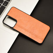 For Motorola Moto G 5G 2024 / G Play 5G 2024 Cow Pattern Sewing Back Cover Phone Case(Orange)