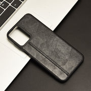For Motorola Moto G Play 4G 2024 Cow Pattern Sewing Back Cover Phone Case(Black)