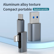 60W USB to USB-C/Type-C Female Charging Transfer Adapter