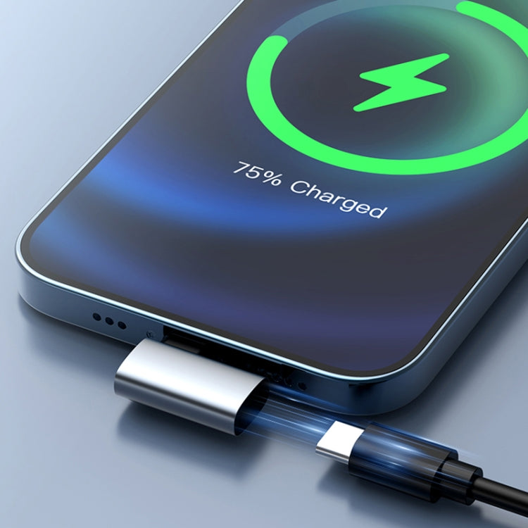 60W 8 Pin Elbow to USB-C/Type-C Female Charging Transfer Adapter - free shipping - PMC Jewellery - Order now!