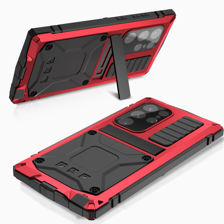 For Samsung Galaxy S24 Ultra 5G R-JUST Life Waterproof Dustproof Shockproof Phone Case(Red) - Galaxy S24 Ultra 5G Cases by R-JUST | Online Shopping South Africa | PMC TechLife | Buy Now Pay Later Mobicred