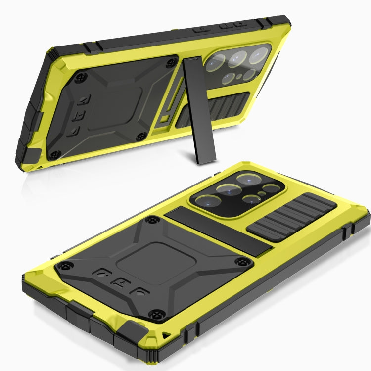 For Samsung Galaxy S24 Ultra 5G R-JUST Life Waterproof Dustproof Shockproof Phone Case(Yellow) - free shipping - PMC TechLife - Order now!