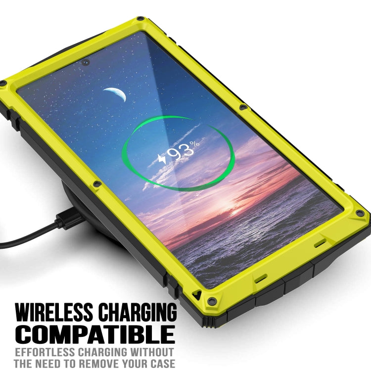 For Samsung Galaxy S24 Ultra 5G R-JUST Life Waterproof Dustproof Shockproof Phone Case(Yellow) - free shipping - PMC TechLife - Order now!