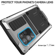 For Samsung Galaxy S24 Ultra 5G R-JUST Life Water-resistant Dustproof Shockproof Phone Case(Silver)