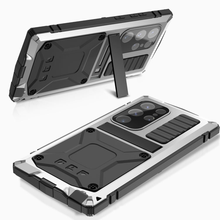 For Samsung Galaxy S24 Ultra 5G R-JUST Life Waterproof Dustproof Shockproof Phone Case(Silver) - free shipping - PMC TechLife - Order now!