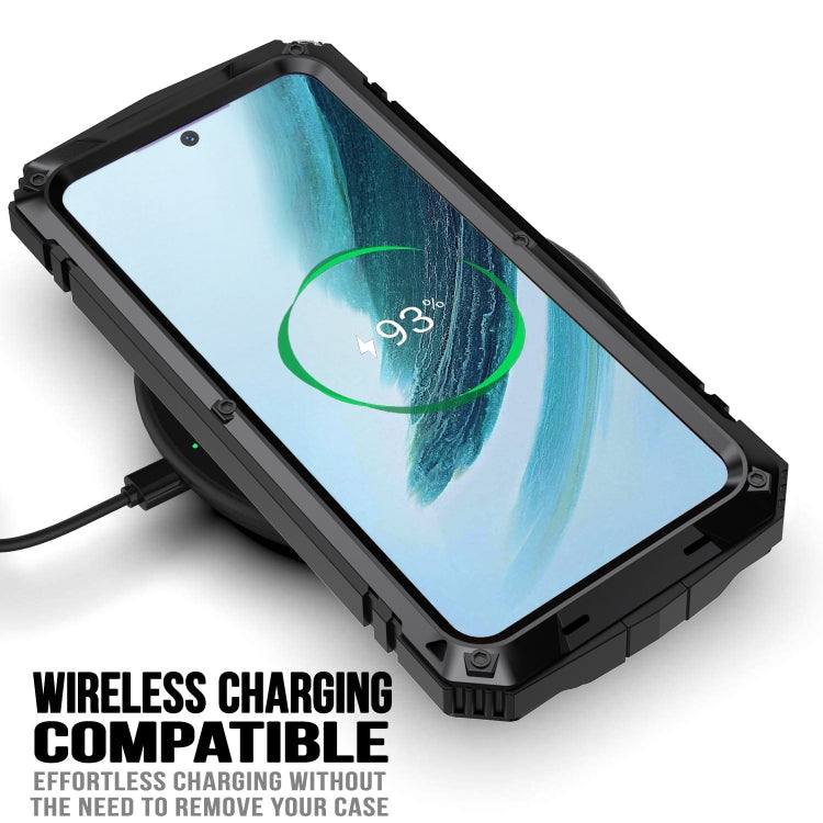 For Samsung Galaxy S24+ 5G R-JUST Life Waterproof Dustproof Shockproof Phone Case(Black) - free shipping - PMC TechLife - Order now!