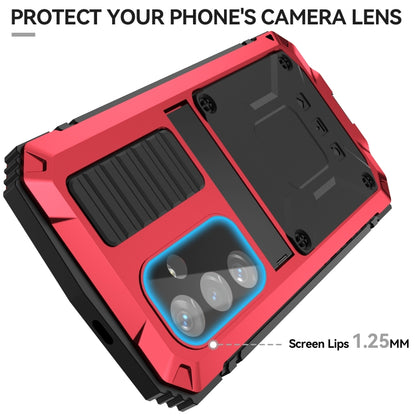 For Samsung Galaxy S24+ 5G R-JUST Life Waterproof Dustproof Shockproof Phone Case(Red) - Galaxy S24+ 5G Cases by R-JUST | Online Shopping South Africa | PMC Jewellery | Buy Now Pay Later Mobicred