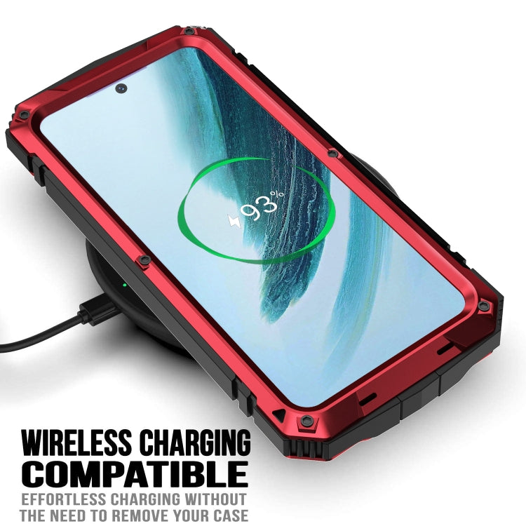 For Samsung Galaxy S24+ 5G R-JUST Life Waterproof Dustproof Shockproof Phone Case(Red) - Galaxy S24+ 5G Cases by R-JUST | Online Shopping South Africa | PMC Jewellery | Buy Now Pay Later Mobicred