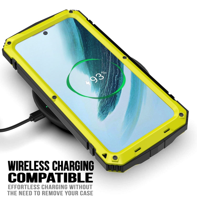 For Samsung Galaxy S24+ 5G R-JUST Life Waterproof Dustproof Shockproof Phone Case(Yellow) - free shipping - PMC TechLife - Order now!
