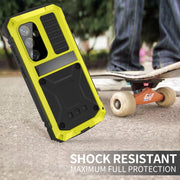 For Samsung Galaxy S24+ 5G R-JUST Life Water-resistant Dustproof Shockproof Phone Case(Yellow)