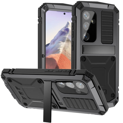 For Samsung Galaxy S24 5G R-JUST Life Waterproof Dustproof Shockproof Phone Case(Black) - free shipping - PMC Jewellery - Order now!