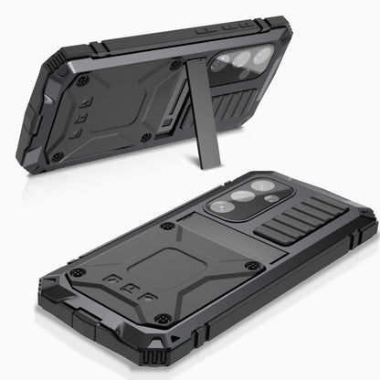For Samsung Galaxy S24 5G R-JUST Life Waterproof Dustproof Shockproof Phone Case(Black) - free shipping - PMC Jewellery - Order now!