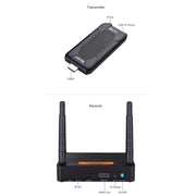 Measy FHD656 Mini 1080P HDMI 1.4 HD Wireless Audio Video Transmitter Receiver Extender Transmission System, Transmission Distance: 100m, US Plug