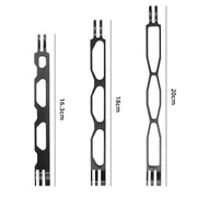 20cm Aluminium Extension Arm Hollow Grip Extender(Red)
