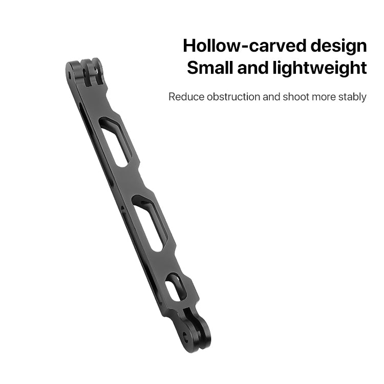 20cm Aluminium Extension Arm Hollow Grip Extender(Black) - Others by PMC TechLife | Online Shopping South Africa | PMC TechLife | Buy Now Pay Later Mobicred