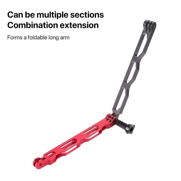 20cm Aluminium Extension Arm Hollow Grip Extender(Red) - Others by PMC TechLife | Online Shopping South Africa | PMC TechLife | Buy Now Pay Later Mobicred